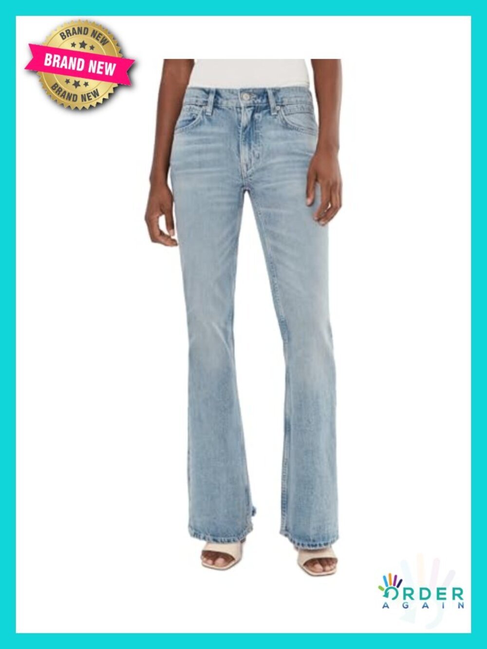 We The Free West Coast Relaxed Flare Jeans